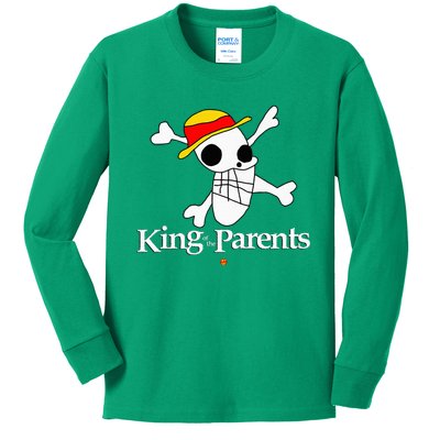 King Of The Parents Kids Long Sleeve Shirt