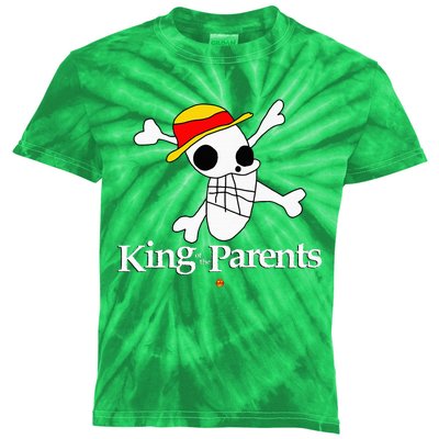 King Of The Parents Kids Tie-Dye T-Shirt