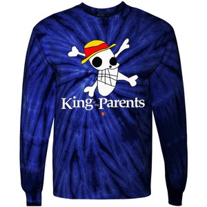 King Of The Parents Tie-Dye Long Sleeve Shirt