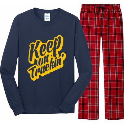 Keep On Truckin Long Sleeve Pajama Set