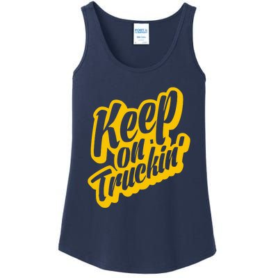 Keep On Truckin Ladies Essential Tank