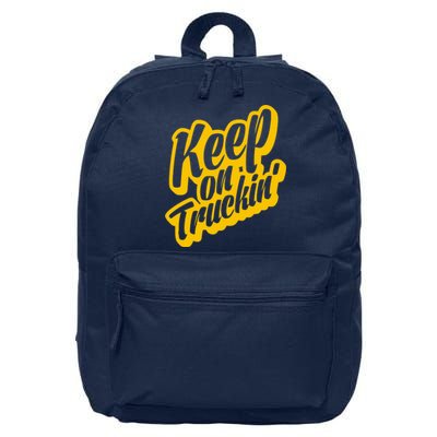 Keep On Truckin 16 in Basic Backpack