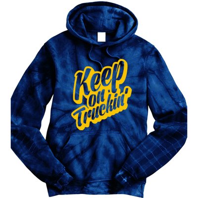 Keep On Truckin Tie Dye Hoodie