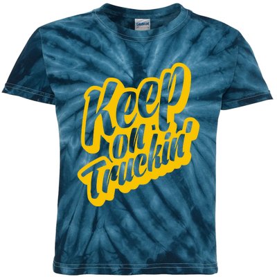 Keep On Truckin Kids Tie-Dye T-Shirt