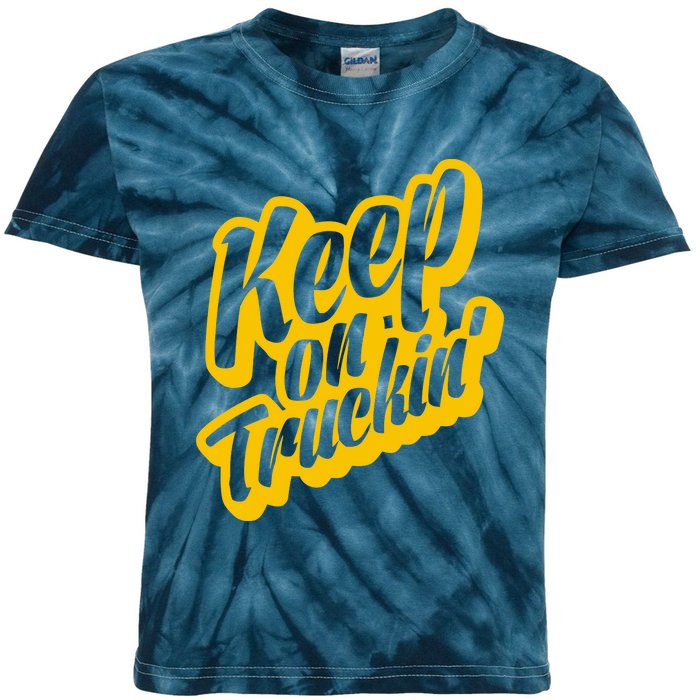 Keep On Truckin Kids Tie-Dye T-Shirt