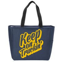 Keep On Truckin Zip Tote Bag