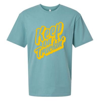 Keep On Truckin Sueded Cloud Jersey T-Shirt