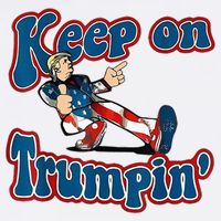 Keep On Trumpin Trump For President 2024 Usa Flag Beanie