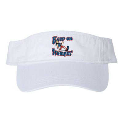 Keep On Trumpin Trump For President 2024 Usa Flag Visor