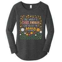 Kamala Only When It Is Dark Enough Can You See The Stars Women's Perfect Tri Tunic Long Sleeve Shirt