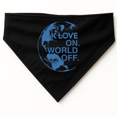 Klove On World Off USA-Made Doggie Bandana