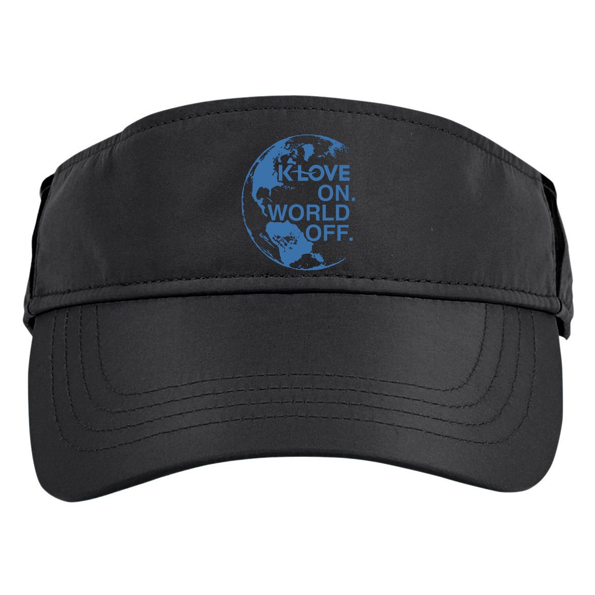 Klove On World Off Adult Drive Performance Visor