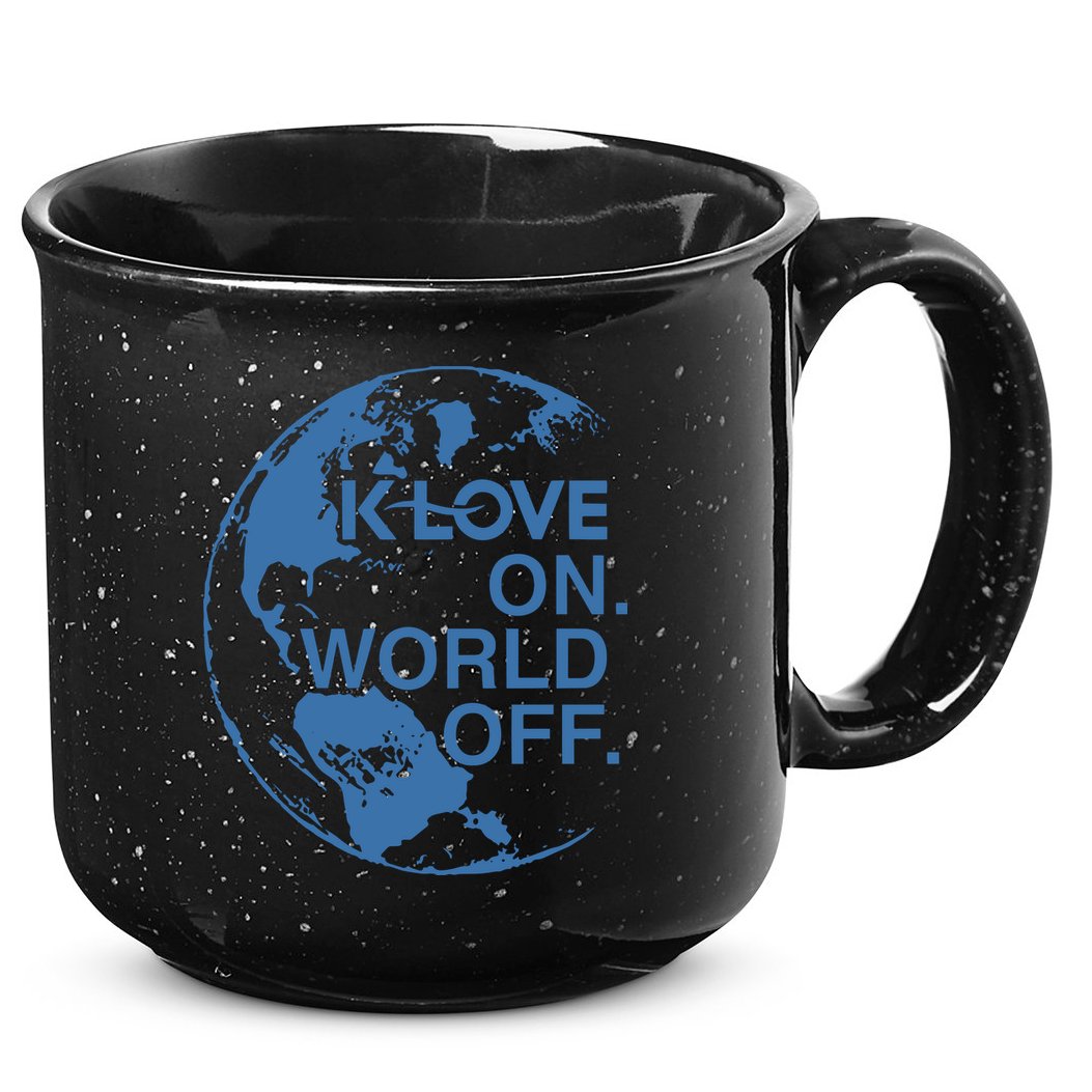 Klove On World Off 15oz Campfire Ceramic Mug