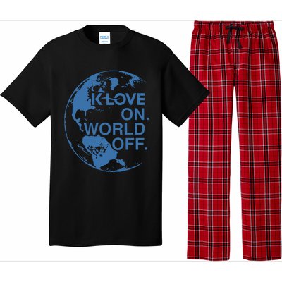 Klove On World Off Pajama Set