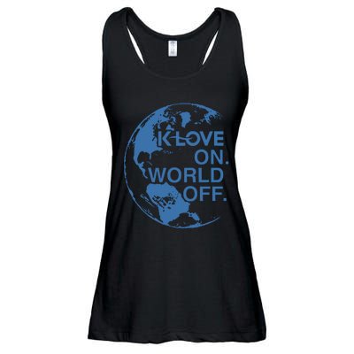 Klove On World Off Ladies Essential Flowy Tank