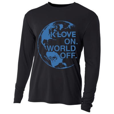 Klove On World Off Cooling Performance Long Sleeve Crew