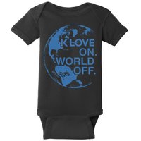Klove On World Off Baby Bodysuit