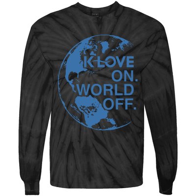 Klove On World Off Tie-Dye Long Sleeve Shirt