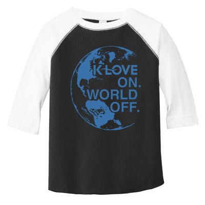 Klove On World Off Toddler Fine Jersey T-Shirt