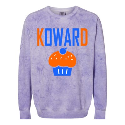 KOWARD Cupcake KD Oklahoma City Basketball Colorblast Crewneck Sweatshirt