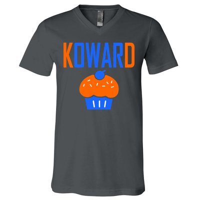 KOWARD Cupcake KD Oklahoma City Basketball V-Neck T-Shirt