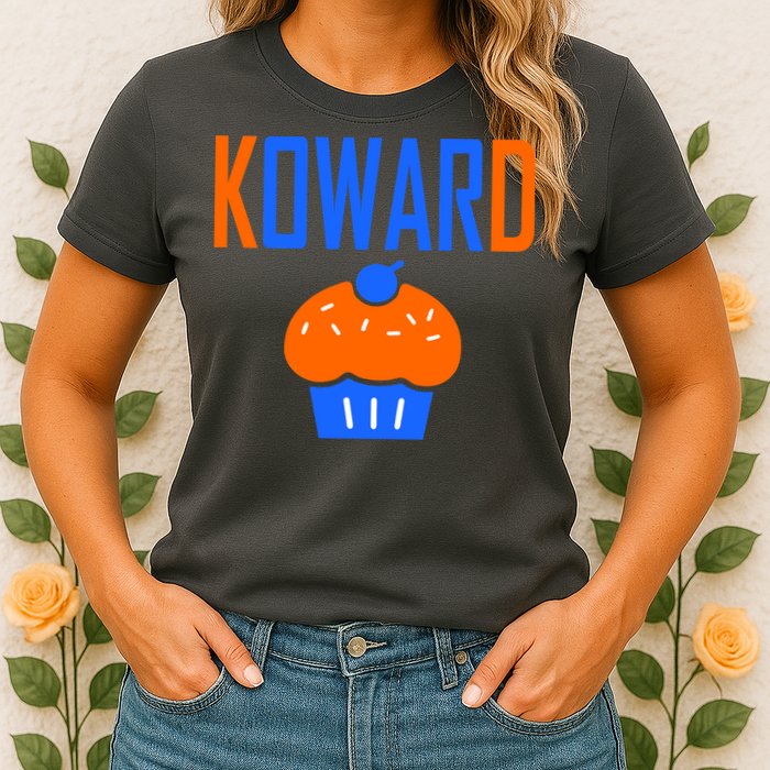 KOWARD Cupcake KD Oklahoma City Basketball Womens T-Shirt