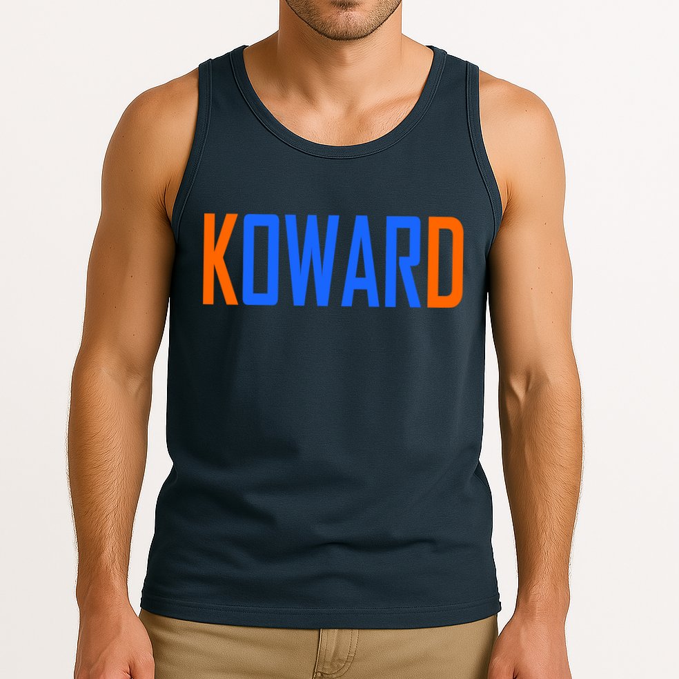 KOWARD KD Oklahoma City Basketball Fan Pride Tank Top