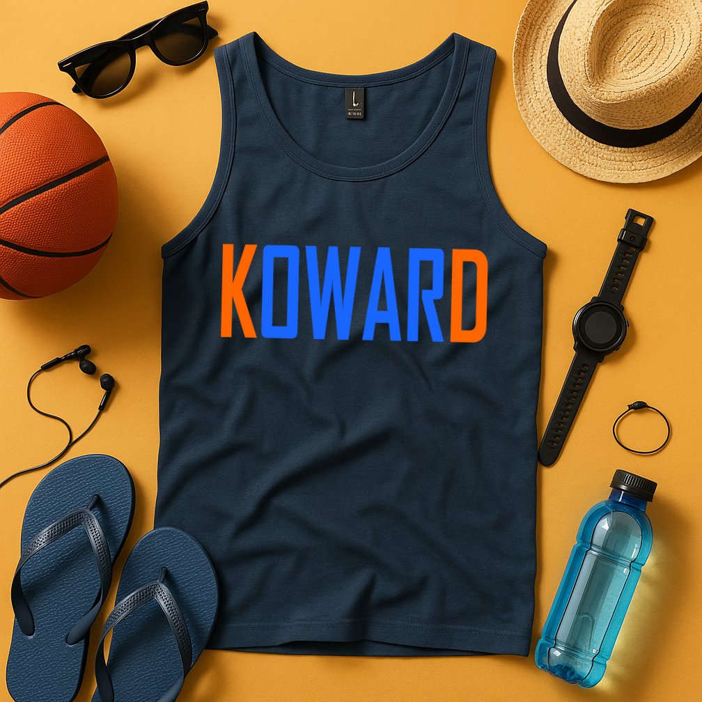 KOWARD KD Oklahoma City Basketball Fan Pride Tank Top