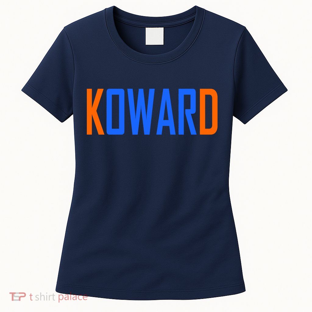 KOWARD KD Oklahoma City Basketball Fan Pride Womens T-Shirt