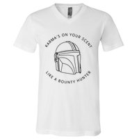 Karma’s On Your Scent Like A Bounty Hunter Me And Karma Vibe Like That V-Neck T-Shirt