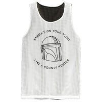 Karma’s On Your Scent Like A Bounty Hunter Me And Karma Vibe Like That Mesh Reversible Basketball Jersey Tank