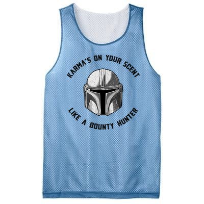 Karmas On Your Scent Like A Bounty Hunter Mesh Reversible Basketball Jersey Tank