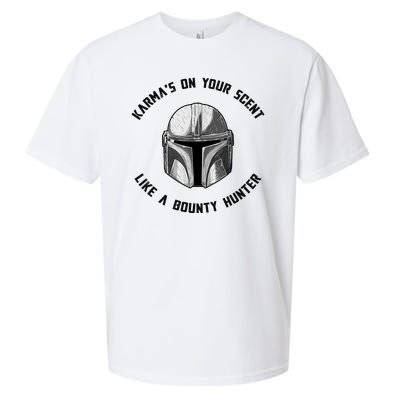 Karmas On Your Scent Like A Bounty Hunter Sueded Cloud Jersey T-Shirt