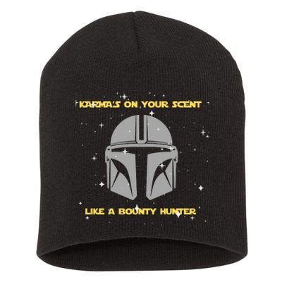 Karma’s On Your Scent Like Bounty Hunter TS Inspired Short Acrylic Beanie