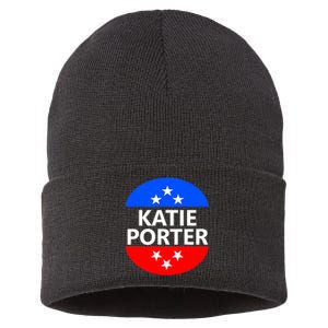 Katie Porter 2024 47th 47 President Election Vote Campaign Sustainable Knit Beanie