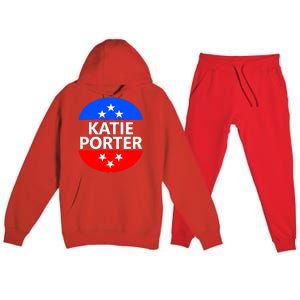 Katie Porter 2024 47th 47 President Election Vote Campaign Premium Hooded Sweatsuit Set