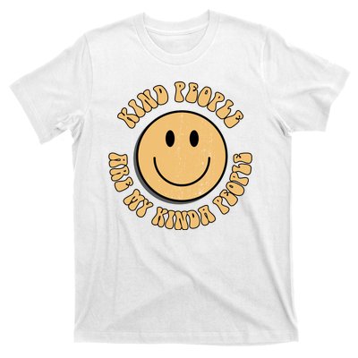 Kind People Are My Kinda People Retro Smiley T-Shirt