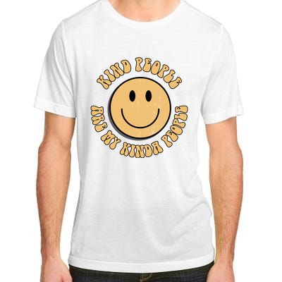 Kind People Are My Kinda People Retro Smiley Adult ChromaSoft Performance T-Shirt