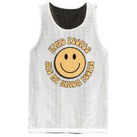 Kind People Are My Kinda People Retro Smiley Mesh Reversible Basketball Jersey Tank