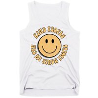 Kind People Are My Kinda People Retro Smiley Tank Top