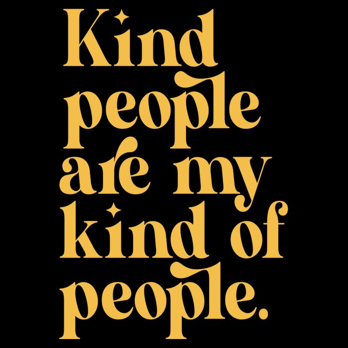 Kind People Are My Kind Of People Drawstring Bag