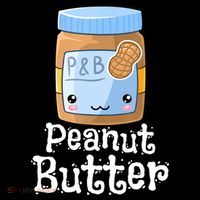 Kawaii Peanut Butter & Jelly PB&J Halloween Matching Designs T-Shirt