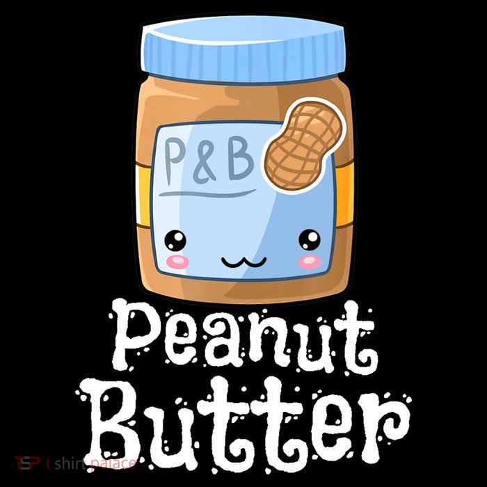 Kawaii Peanut Butter & Jelly PB&J Halloween Matching Designs T-Shirt