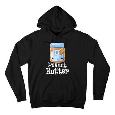 Kawaii Peanut Butter & Jelly PB&J Halloween Matching Designs Tall Hoodie