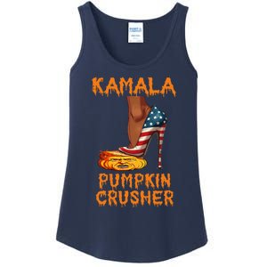 Kamala Pumpkin Crusher Funny Election Halloween Ladies Essential Tank