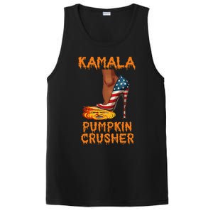 Kamala Pumpkin Crusher Funny Election Halloween PosiCharge Competitor Tank