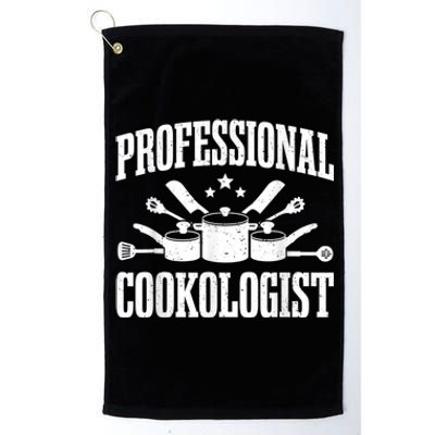 Kitchen Professional Cookologist Cook Chef Platinum Collection Golf Towel