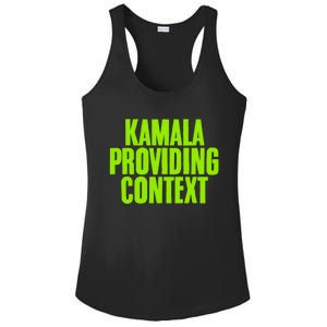 Kamala Providing Context Kamala Meme Gen Z Kamala President Gift Ladies PosiCharge Competitor Racerback Tank