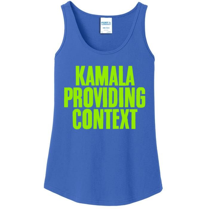 Kamala Providing Context Kamala Meme Gen Z Kamala President Gift Ladies Essential Tank