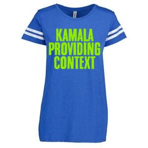 Kamala Providing Context Kamala Meme Gen Z Kamala President Gift Enza Ladies Jersey Football T-Shirt